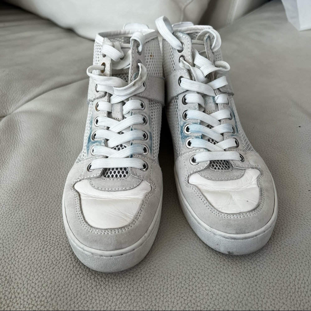 MICHAEL KORS | white high top sneaker